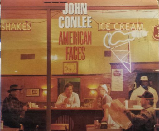 John Conlee - American Faces (LP, Album) (Mint (M))