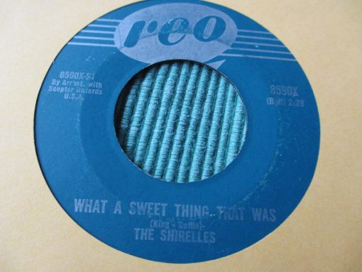 The Shirelles - What A Sweet Thing That Was (7", Single) (Very Good Plus (VG+))