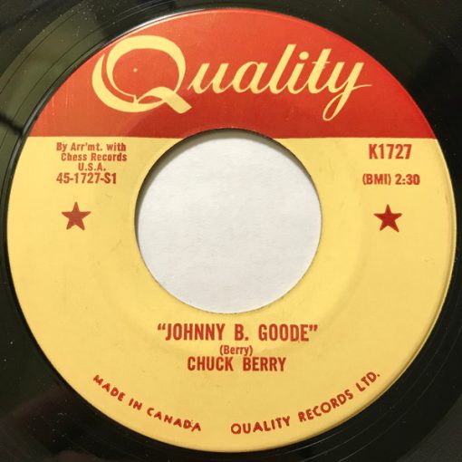 Chuck Berry - Johnny B. Goode (7", Single) (Near Mint (NM or M-))