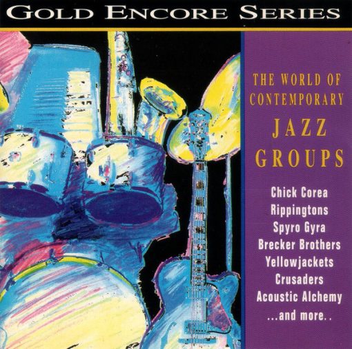 Various - The World Of Contemporary Jazz Groups (CD, Comp) (Near Mint (NM or M-))