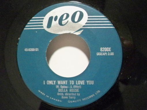 Della Reese - By Love Possessed / I Only Want To Love You  (7") (Very Good Plus (VG+))