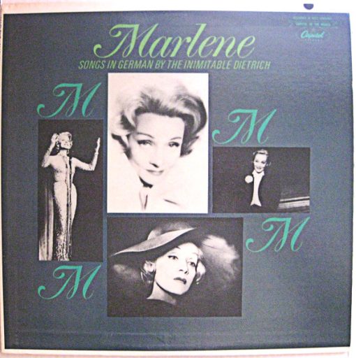 Marlene Dietrich - Songs In German By The Inimitable Dietrich (LP, Album, Mono) (Mint (M))