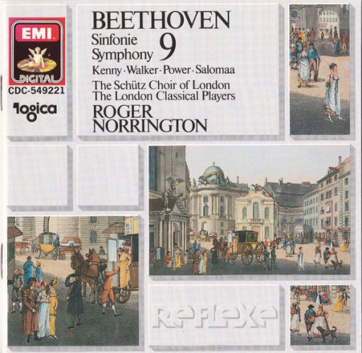 Ludwig van Beethoven - Yvonne Kenny, Sarah Walker (2), Patrick Power, Petteri Salomaa, The Schütz Choir Of London, London Classical Players, Roger Norrington - Symphony 9 (CD, Club) (Near Mint (NM or M-))