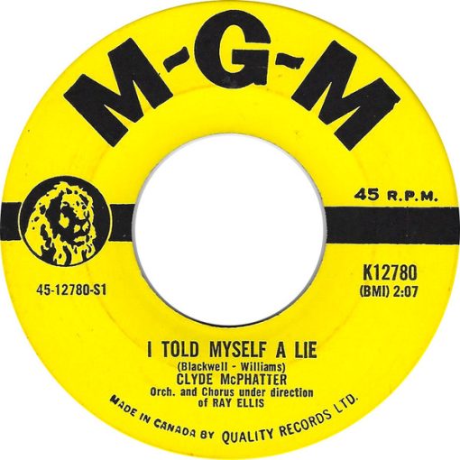 Clyde McPhatter - I Told Myself A Lie (7", Single) (Near Mint (NM or M-))