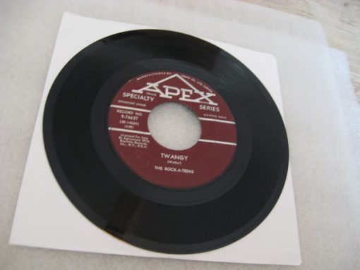 The Rock-A-Teens - Twangy (7", Single) (Near Mint (NM or M-))