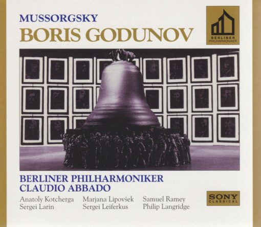 Modest Mussorgsky - Berliner Philharmoniker, Claudio Abbado, Anatoli Kotcherga, Marjana Lipovšek, Samuel Ramey, Sergej Larin, Sergei Leiferkus, Philip Langridge - Boris Godunov (3xCD, Album + Box) (Near Mint (NM or M-))