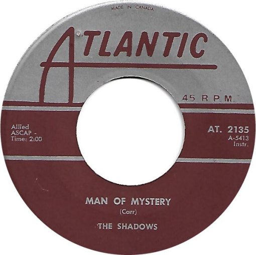 The Shadows - Man Of Mystery (7", Single) (Very Good Plus (VG+))