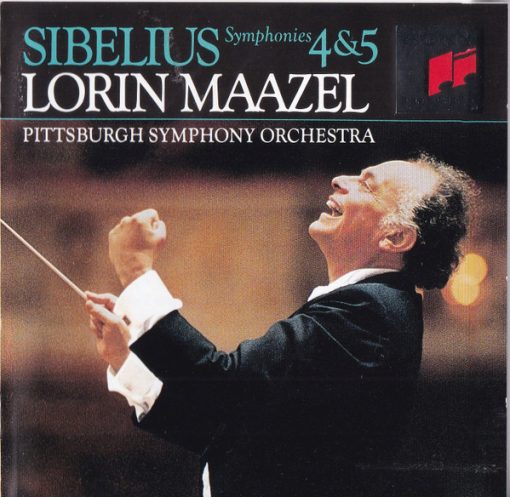 Jean Sibelius - Lorin Maazel, Pittsburgh Symphony Orchestra - Symphonies 4 & 5 (CD, Album) (Near Mint (NM or M-))