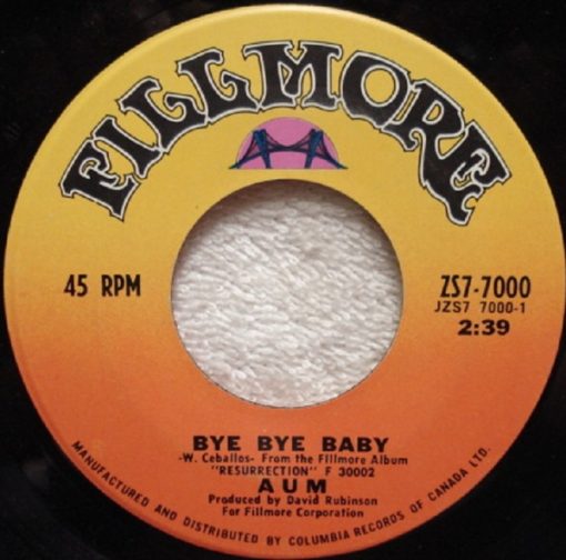 Aum (2) - Bye Bye Baby (7", Single) (Near Mint (NM or M-))