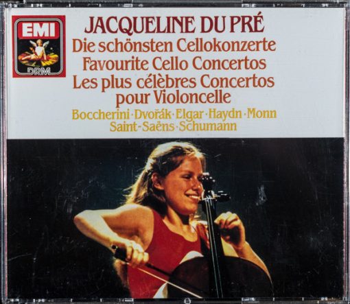 Jacqueline Du Pré - Die Schönsten Cellokonzerte = Favourite Cello Concertos = Les Plus Célèbres Concertos Pour Violoncelle (3xCD, Comp, RM, EMI) (Near Mint (NM or M-))