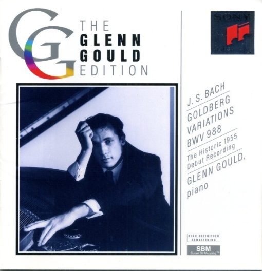 Johann Sebastian Bach, Glenn Gould - Goldberg Variations BWV 988 (The Historic 1955 Debut Recording) (CD, Album, Mono, RE, RM) (Near Mint (NM or M-))