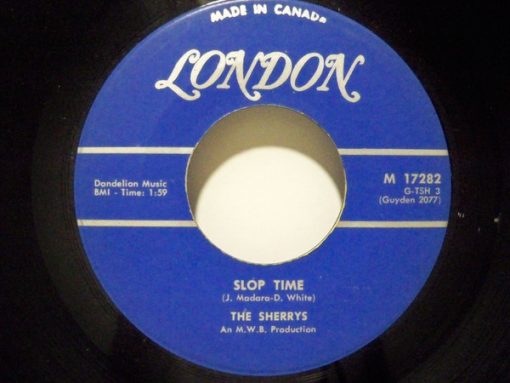 The Sherrys - Slop Time / Let's Stomp Again (7", Single) (Very Good Plus (VG+))