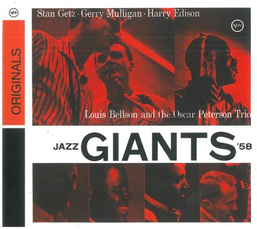 Stan Getz · Gerry Mulligan · Harry Edison, Louis Bellson And The Oscar Peterson Trio - Jazz Giants '58 (CD, Album, RE, RM, Dig) (Mint (M))