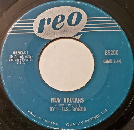 Gary U.S. Bonds - New Orleans / Please Forgive Me (7", Single) (Very Good Plus (VG+))