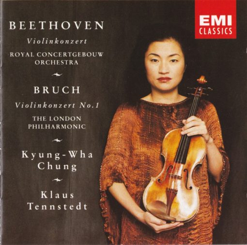 Ludwig van Beethoven / Max Bruch, Concertgebouworkest, London Philharmonic Orchestra, Kyung-Wha Chung, Klaus Tennstedt - Violinkonzert / Violinkonzert No. 1 (CD, Album) (Near Mint (NM or M-))