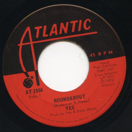 Yes - Roundabout / Long Distance Runaround (7", Single) (Near Mint (NM or M-))