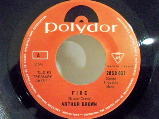 Magic Lanterns  /  Arthur Brown - Shame, Shame / Fire (7", Single) (Near Mint (NM or M-))