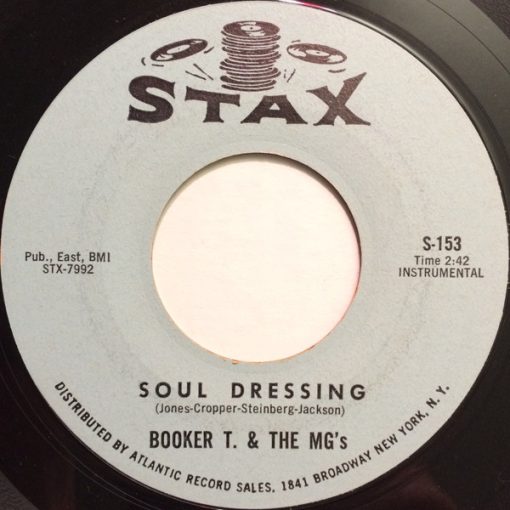 Booker T & The MG's - Soul Dressing / MG Party (7", Single, Styrene, Mon) (Very Good (VG))