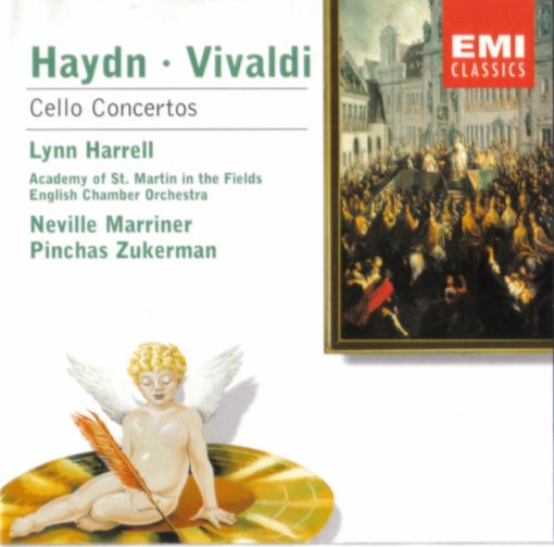 Joseph Haydn, Antonio Vivaldi - Lynn Harrell, The Academy Of St. Martin-in-the-Fields, Sir Neville Marriner, English Chamber Orchestra, Pinchas Zukerman - Cello Concertos (CD, Comp, RM) (Near Mint (NM or M-))