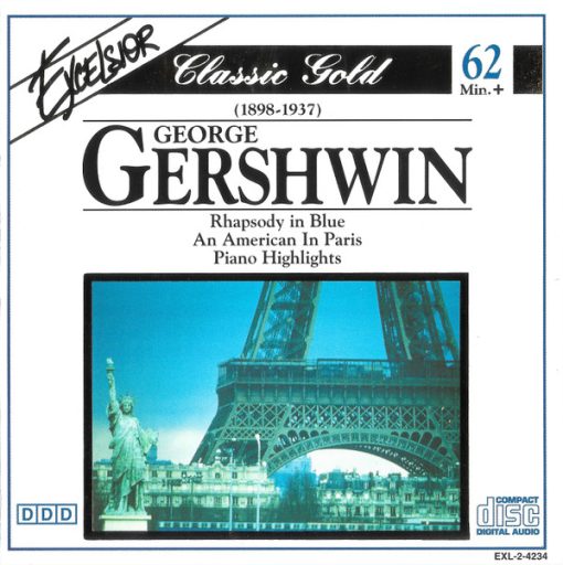 George Gershwin - Rhapsody In Blue · An American In Paris · Piano Highlights (CD, Comp) (Near Mint (NM or M-))