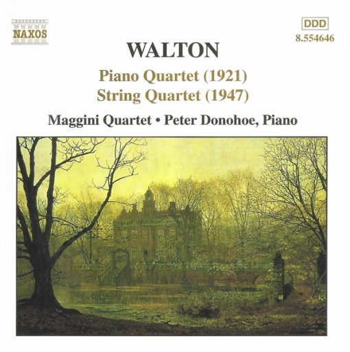 Sir William Walton - The Maggini Quartet, Peter Donohoe - Piano Quartet (1921) - String Quartet (1947) (CD, Album) (Near Mint (NM or M-))