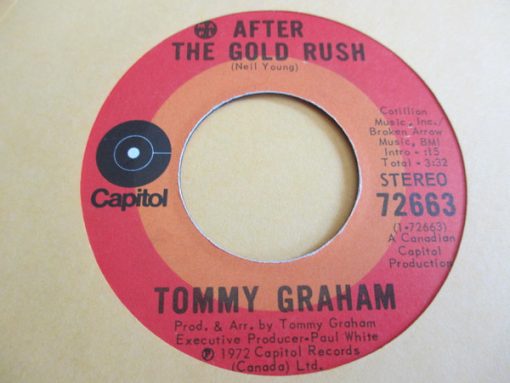 Tommy Graham - After The Gold Rush (7", Single) (Very Good Plus (VG+))