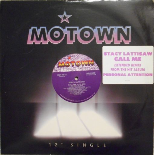 Stacy Lattisaw - Call Me (12", Glo) (Mint (M))