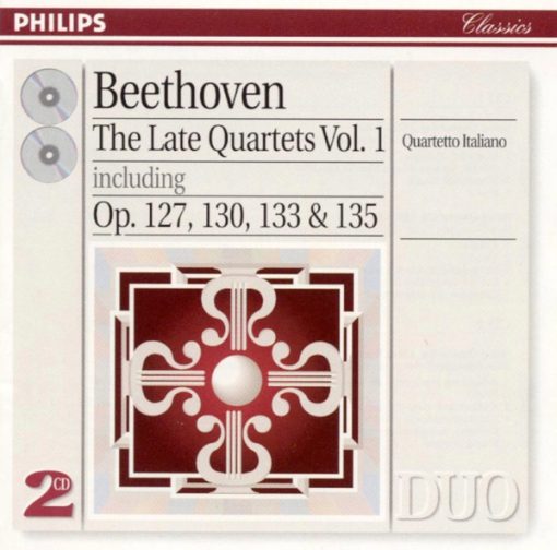 Ludwig van Beethoven - Quartetto Italiano - The Late Quartets Vol. I (2xCD, RM) (Near Mint (NM or M-))