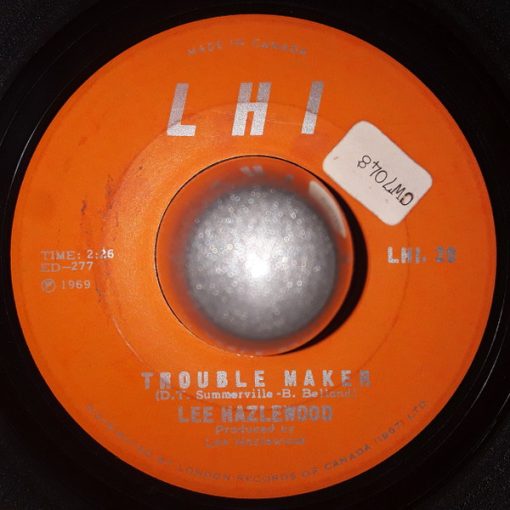 Lee Hazlewood - Trouble Maker / Greyhound Bus Depot (7", Single) (Very Good Plus (VG+))