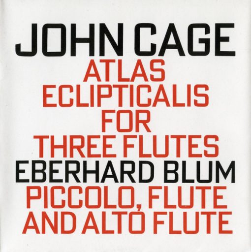 John Cage, Eberhard Blum - Atlas Eclipticalis (For Three Flutes) (CD, Album) (Near Mint (NM or M-))