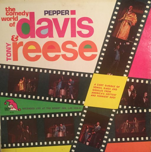 Pepper Davis, Tony Reese - The Comedy World of Pepper Davis & Tony Reese (LP, Album) (Mint (M))