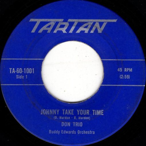 Don Trio / Bobby Curtola - Johnny Take Your Time / Hand In Hand With You (7", Single, Mono) (Near Mint (NM or M-))