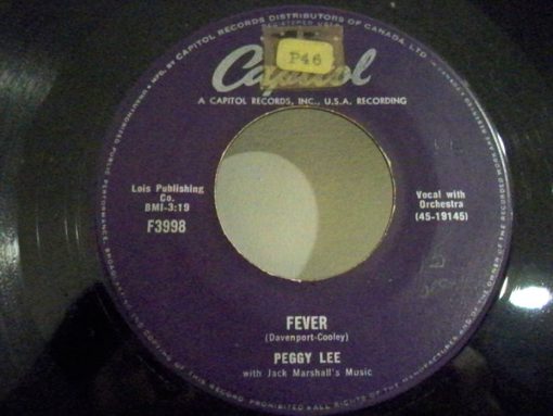 Peggy Lee - Fever (7", Single) (Near Mint (NM or M-))