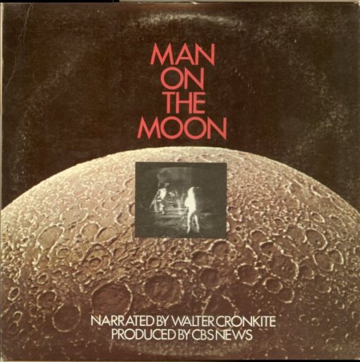 Walter Cronkite - Man On The Moon (LP, Album) (Mint (M))