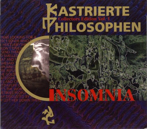 Kastrierte Philosophen - Insomnia (Collectors Edition Vol. 1) (CD, Album, RE) (Near Mint (NM or M-))