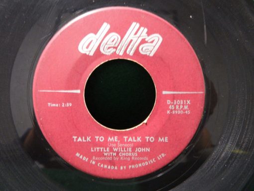 Little Willie John - Talk To Me, Talk To Me (7", Single) (Near Mint (NM or M-))