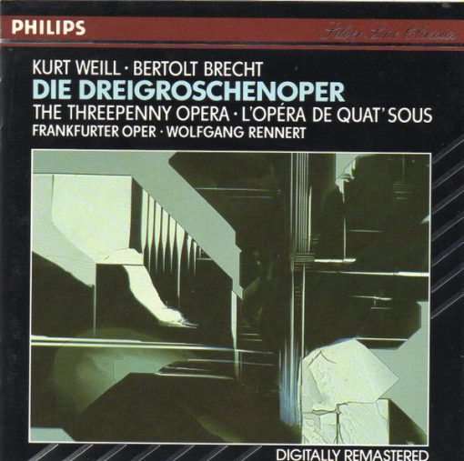 Kurt Weill / Bertolt Brecht - Die Dreigroschenoper / The Threepenny Opera / LOpéra de Quat' Sous (CD, RE, RM) (Near Mint (NM or M-))