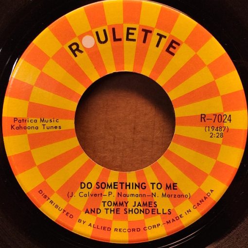 Tommy James & The Shondells - Do Something To Me (7", Single) (Near Mint (NM or M-))