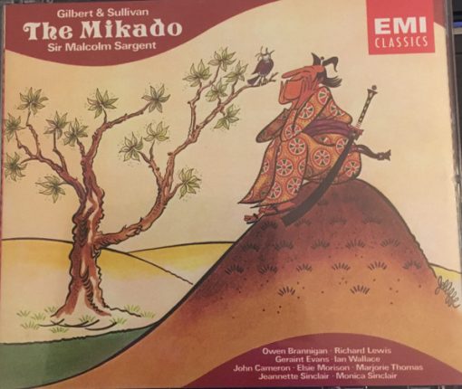 Gilbert & Sullivan, Pro Arte Orchestra, Glyndebourne Festival Chorus, Sir Malcolm Sargent - The Mikado (2xCD, RE, RM) (Near Mint (NM or M-))