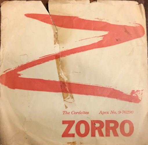 The Chordettes - Zorro (7", Single) (Very Good (VG))