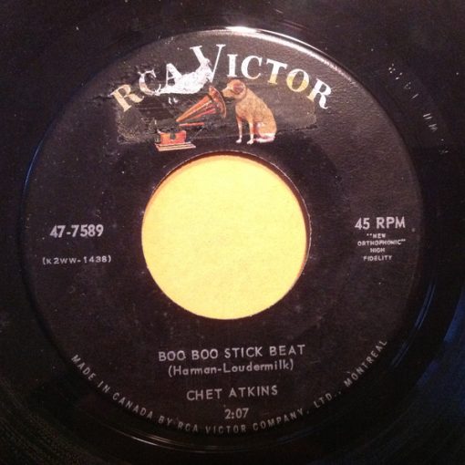 Chet Atkins - Boo Boo Stick Beat / Django's Castle (7", Single) (Near Mint (NM or M-))