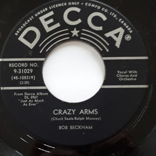 Bob Beckham - Crazy Arms / Beloved (7", Single) (Near Mint (NM or M-))