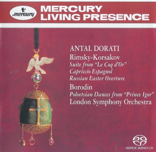 Nikolai Rimsky-Korsakov / Alexander Borodin, Antal Dorati, London Symphony Orchestra - Suite From "Le Coq D'Or" / Capriccio Espagnol / Russian Easter Overture / Polovtsian Dances From "Prince Igor" (SACD, Hybrid, Multichannel, Comp, RE, RM) (Near Mint (NM or M-))