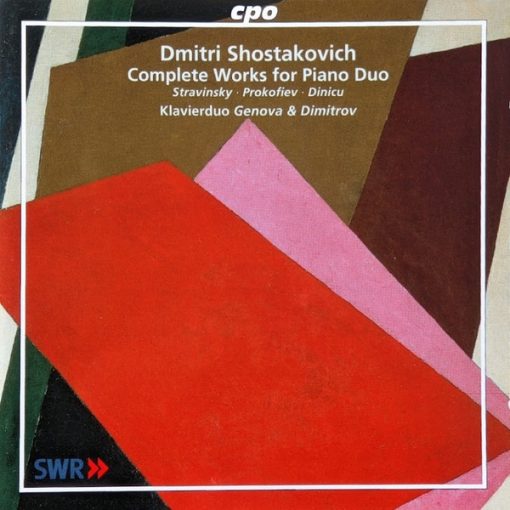 Dmitri Shostakovich · Igor Stravinsky · Sergei Prokofiev · Grigoras Dinicu - Piano Duo Genova & Dimitrov - Complete Works For Piano Duo (CD) (Near Mint (NM or M-))