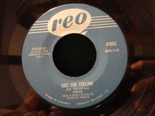 Fabian (6) - Got The Feeling (7", Single) (Very Good Plus (VG+))