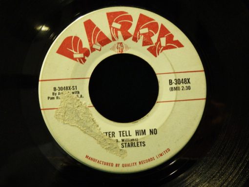 The Starlets (2) - Better Tell Him No / You Are The One (7", Single) (Very Good Plus (VG+))