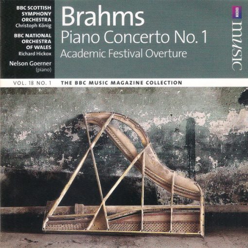 Johannes Brahms, BBC Scottish Symphony Orchestra, BBC National Orchestra Of Wales - Piano Concerto No. 1 / Academic Festival Overture (CD) (Near Mint (NM or M-))