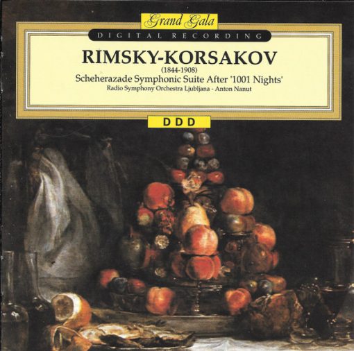 Nikolai Rimsky-Korsakov, Simfonični Orkester RTV Ljubljana, Anton Nanut - 'Scheherazade' Symphonic Suite After '1001 Nights' (CD, Album) (Near Mint (NM or M-))