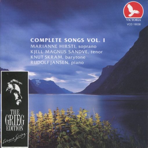 Edvard Grieg, Marianne Hirsti, Kjell Magnus Sandve, Knut Skram, Rudolf Jansen - Complete Songs Vol. I (CD, Album) (Near Mint (NM or M-))