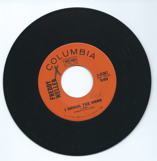 Freddy Weller - I Shook The Hand / We Gotta All Get Together (7") (Near Mint (NM or M-))